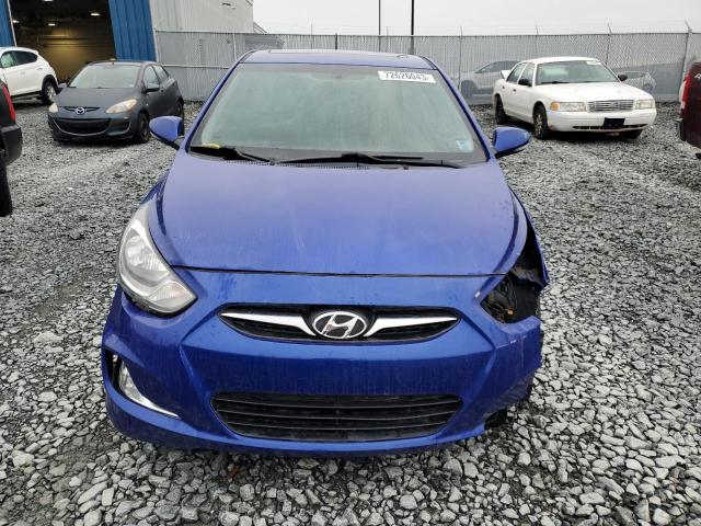 KMHCU5AE6DU074185 - 2013 HYUNDAI ACCENT GLS BLUE photo 5