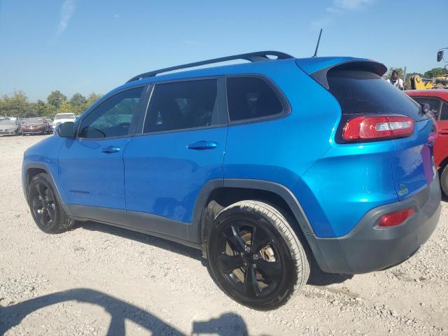 1C4PJLCB8JD552270 - 2018 JEEP CHEROKEE LATITUDE BLUE photo 2