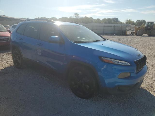 1C4PJLCB8JD552270 - 2018 JEEP CHEROKEE LATITUDE BLUE photo 4