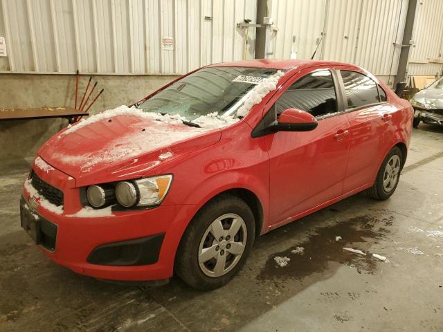 1G1JA5SH4E4123505 - 2014 CHEVROLET SONIC LS RED photo 1