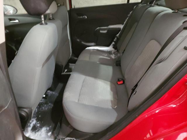 1G1JA5SH4E4123505 - 2014 CHEVROLET SONIC LS RED photo 10