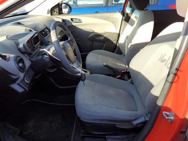 1G1JA5SH4E4123505 - 2014 CHEVROLET SONIC LS RED photo 7