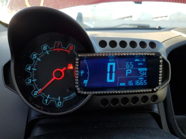 1G1JA5SH4E4123505 - 2014 CHEVROLET SONIC LS RED photo 9