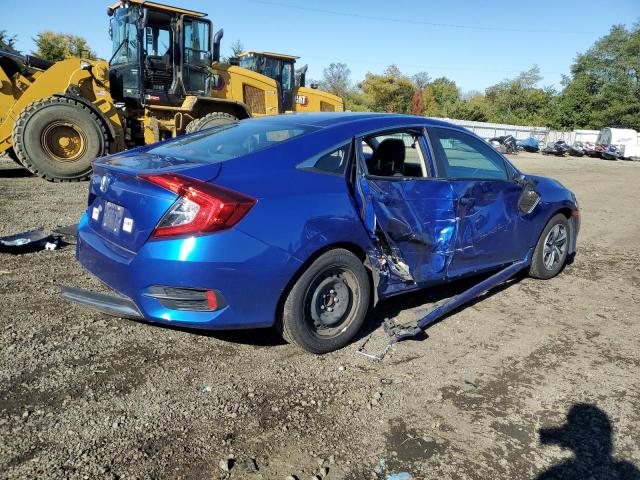 2HGFC2F61LH539771 - 2020 HONDA CIVIC LX BLUE photo 3