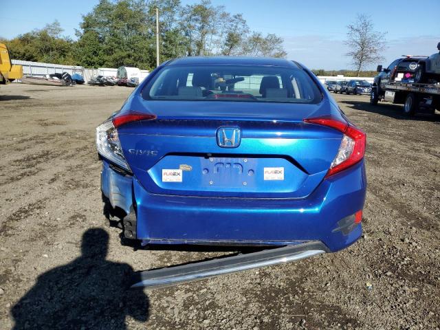 2HGFC2F61LH539771 - 2020 HONDA CIVIC LX BLUE photo 6