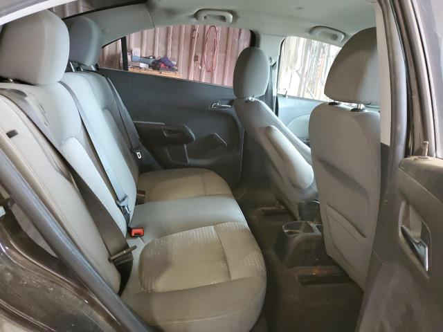 1G1JB5SH1E4159231 - 2014 CHEVROLET SONIC LS ნაცრისფერი ფოტო 10