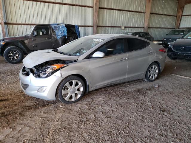 KMHDH4AE2DU565291 - 2013 HYUNDAI ELANTRA GLS SILVER photo 1