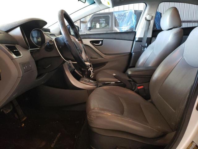 KMHDH4AE2DU565291 - 2013 HYUNDAI ELANTRA GLS SILVER photo 7