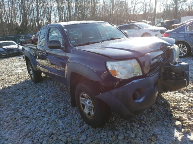 5TEUX42N78Z555584 - 2008 TOYOTA TACOMA ACCESS CAB BLUE photo 4