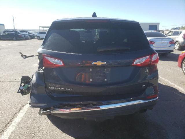 3GNAXKEX6JS519167 - 2018 CHEVROLET EQUINOX LT BLUE photo 6