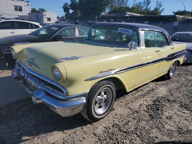 A757H16878 - 1957 PONTIAC CHIEFTAIN YELLOW photo 1