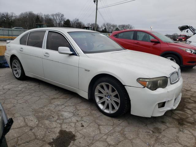 WBAGN63413DR09747 - 2003 BMW 7 SERIES LI WHITE photo 4