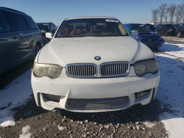 WBAGN63413DR09747 - 2003 BMW 7 SERIES LI WHITE photo 5