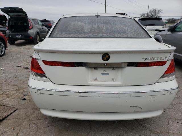 WBAGN63413DR09747 - 2003 BMW 7 SERIES LI WHITE photo 6