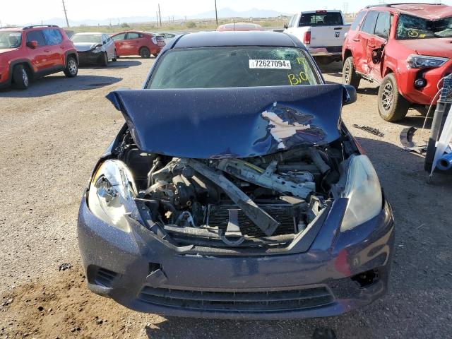 3N1CN7AP8DL867547 - 2013 NISSAN VERSA S BLUE photo 5