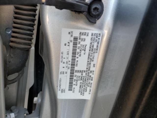 1FADP3F23HL333428 - 2017 FORD FOCUS SE SILVER photo 12