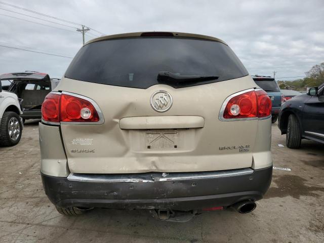 5GALRBED1AJ213496 - 2010 BUICK ENCLAVE CXL GOLD photo 6