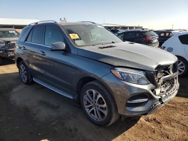 4JGDA6DB1JB039789 - 2018 MERCEDES-BENZ GLE 550E 4MATIC GRAY photo 4