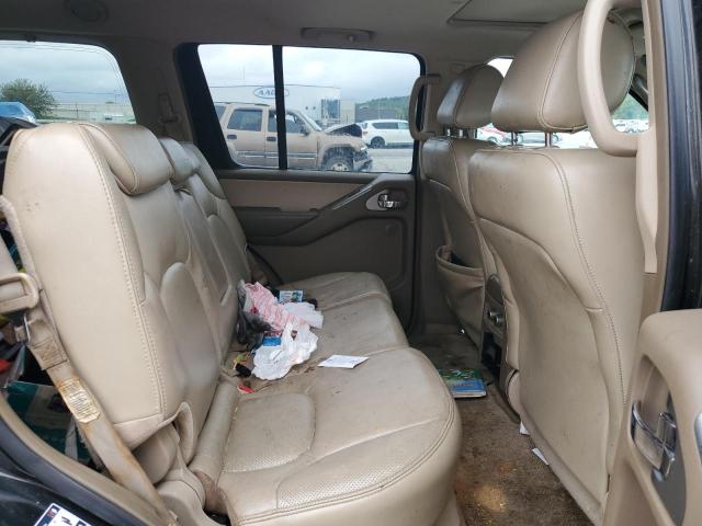 5N1AR18U66C683347 - 2006 NISSAN PATHFINDER LE 黑色 照片 11
