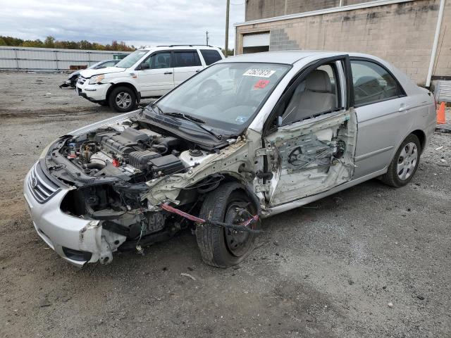 KNAFE222195668862 - 2009 KIA SPECTRA EX SILVER photo 1