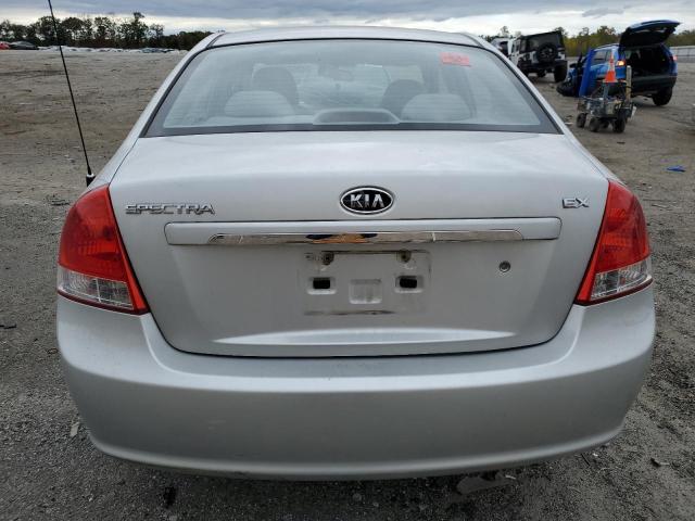 KNAFE222195668862 - 2009 KIA SPECTRA EX SILVER photo 6