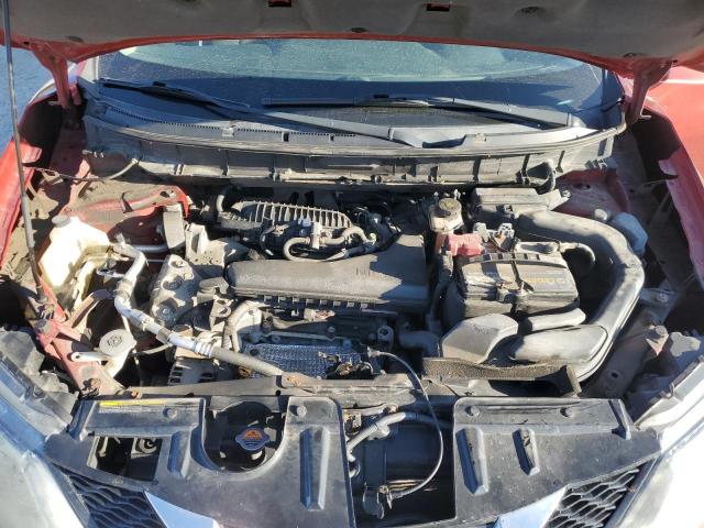 5N1AT2MVXEC853469 - 2014 NISSAN ROGUE S RED photo 12