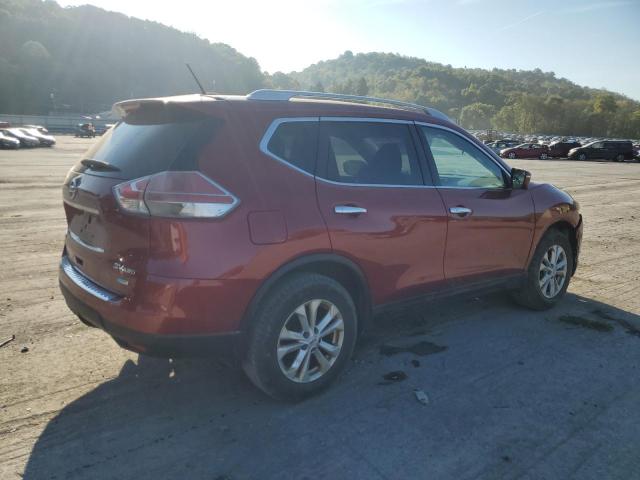 5N1AT2MVXEC853469 - 2014 NISSAN ROGUE S RED photo 3