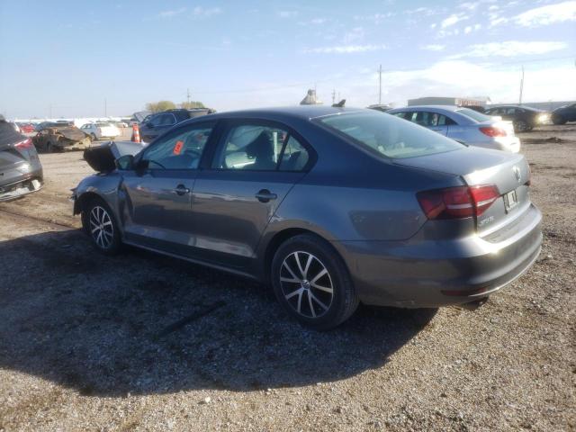 3VWD67AJXGM323167 - 2016 VOLKSWAGEN JETTA SE GRAY photo 2