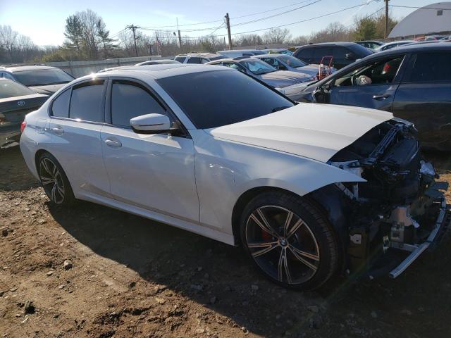 3MW5R7J04L8B18790 - 2020 BMW 330XI Blanco foto 4