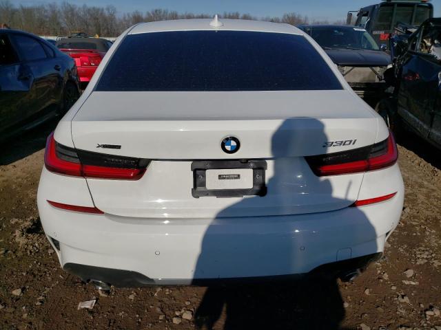 3MW5R7J04L8B18790 - 2020 BMW 330XI WHITE photo 6