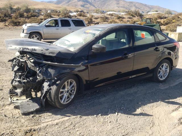 1FADP3F26JL326348 - 2018 FORD FOCUS SE BLACK photo 1