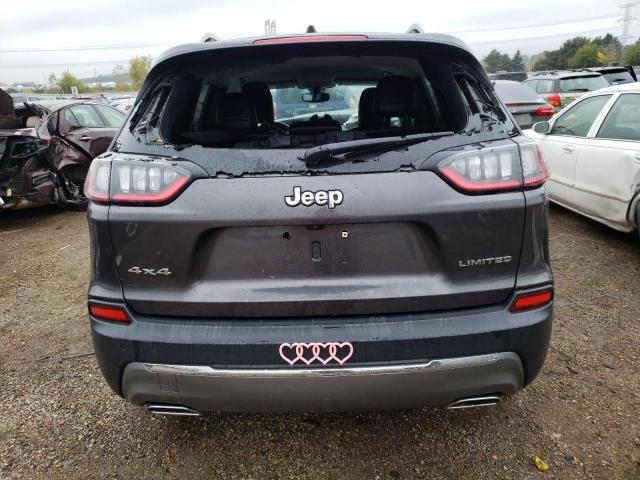 1C4PJMDX9KD412424 - 2019 JEEP CHEROKEE LIMITED GRAY photo 6