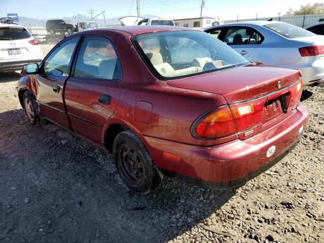 JM1BB1416T0360843 - 1996 MAZDA PROTEGE DX BURGUNDY photo 2