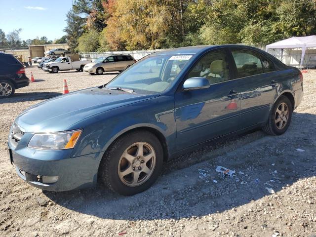 5NPEU46F06H066234 - 2006 HYUNDAI SONATA GLS BLUE photo 1