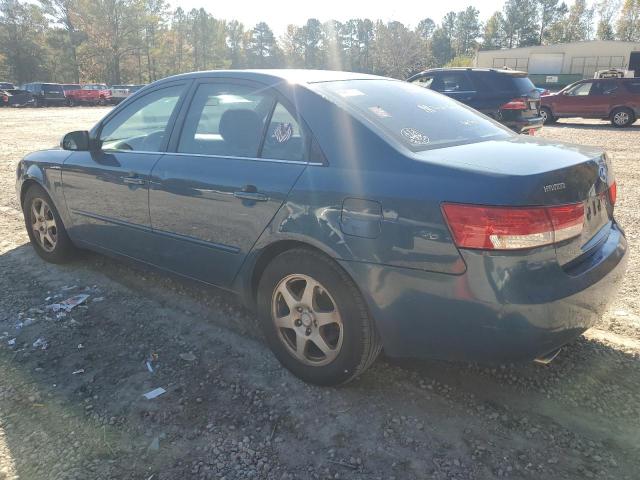 5NPEU46F06H066234 - 2006 HYUNDAI SONATA GLS BLUE photo 2