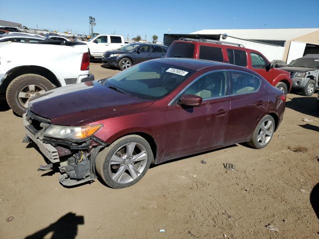 19VDE1F55DE004241 - 2013 ACURA ILX 20 PREMIUM MAROON photo 1