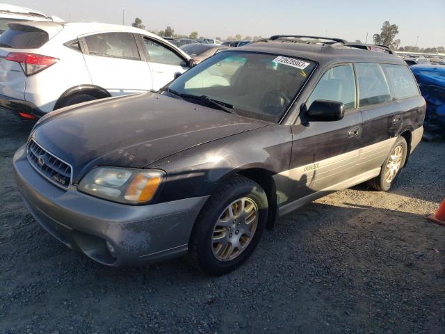 4S3BH895437640254 - 2003 SUBARU LEGACY OUTBACK H6 3.0 SPECIAL BLACK photo 1