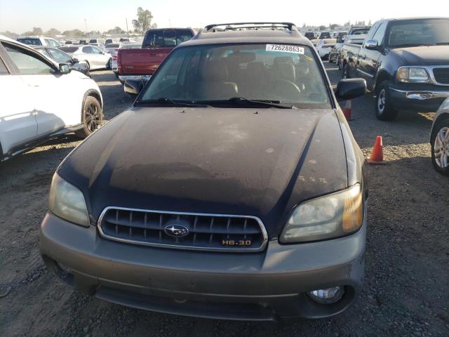 4S3BH895437640254 - 2003 SUBARU LEGACY OUTBACK H6 3.0 SPECIAL BLACK photo 5