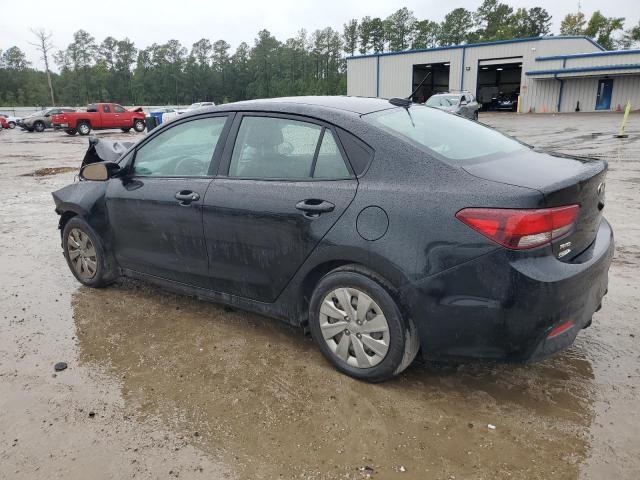 3KPA24AD5LE274698 - 2020 KIA RIO LX BLACK photo 2