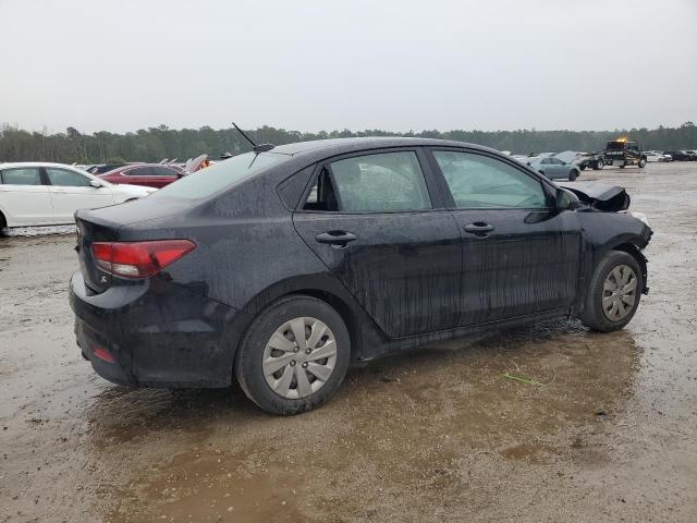 3KPA24AD5LE274698 - 2020 KIA RIO LX BLACK photo 3