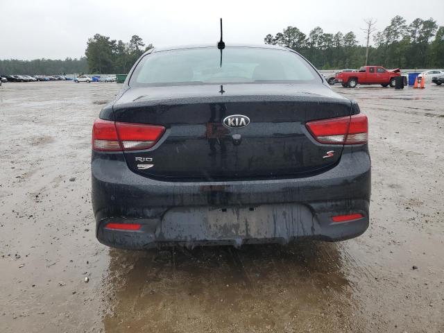 3KPA24AD5LE274698 - 2020 KIA RIO LX BLACK photo 6