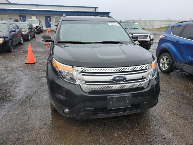 1FM5K8D86EGB67519 - 2014 FORD EXPLORER XLT BLACK photo 5