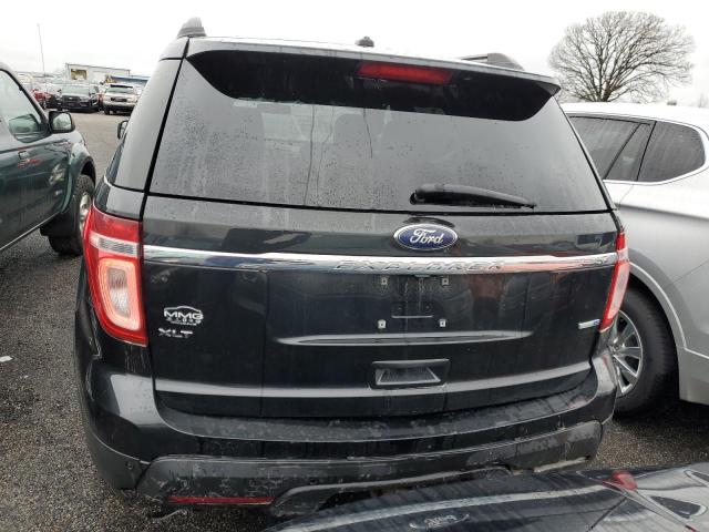 1FM5K8D86EGB67519 - 2014 FORD EXPLORER XLT BLACK photo 6