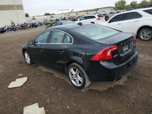 YV140MFK4F1344624 - 2015 VOLVO S60 PREMIER BLACK photo 2