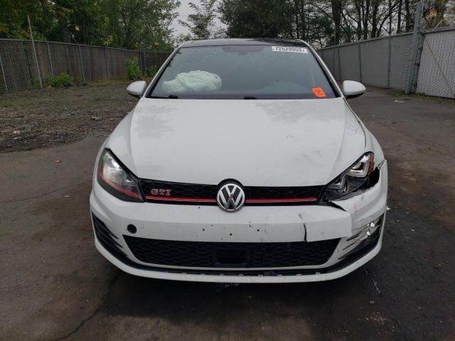 3VW447AU4HM027157 - 2017 VOLKSWAGEN GTI S/SE WHITE photo 5