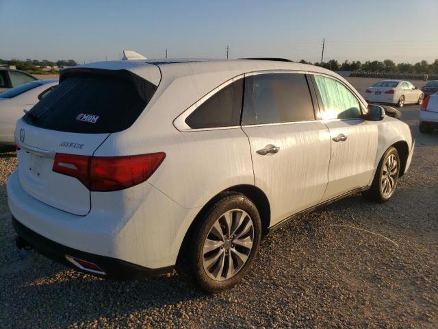 5FRYD3H67EB013823 - 2014 ACURA MDX TECHNOLOGY 白色 照片 3