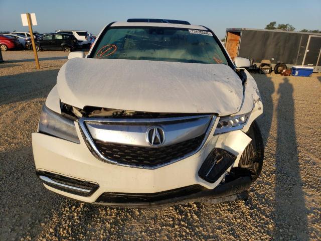 5FRYD3H67EB013823 - 2014 ACURA MDX TECHNOLOGY WHITE photo 5