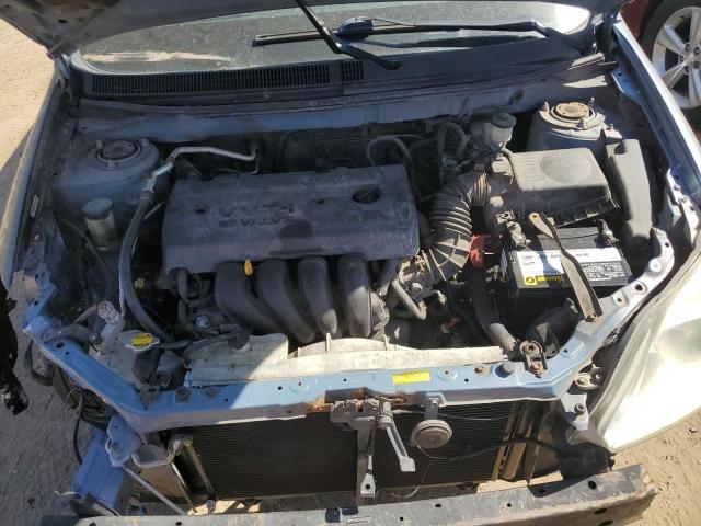 2T1KR32E07C625345 - 2007 TOYOTA COROLLA MA XR BLUE photo 11