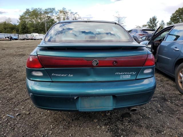 1MELM13P2VW615295 - 1997 MERCURY TRACER LS GREEN photo 6