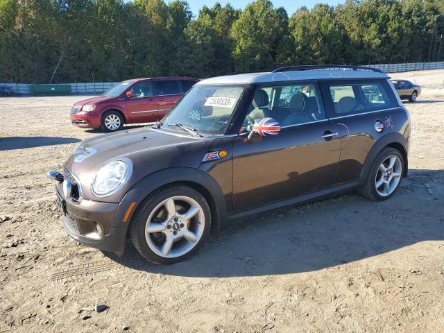 WMWMM33579TP91845 - 2009 MINI COOPER S CLUBMAN BROWN photo 1